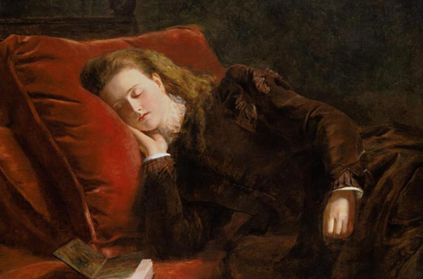 Уильям Пауэлл Фрит "брачная ночь" 1849.. Викторианская живопись не буди. Божидарка Фрайт. Картина классиков астения.