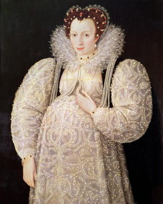 Unknown Lady, c.1595-1600 (panel) de William Segar