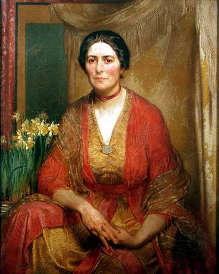 Portrait of the Artist's Wife de William Shackleton
