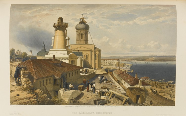 The Admiralty, Sevastopol de William Simpson