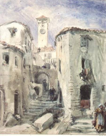The Old Tower at Cannes de William Simpson