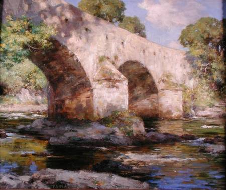 Bridge of Dee, Galloway, Summer de William Stewart MacGeorge