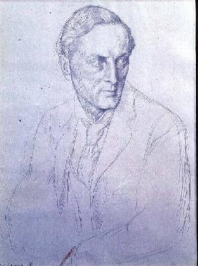 Portrait of Sir Henry John Newbolt (1862-1938) poet