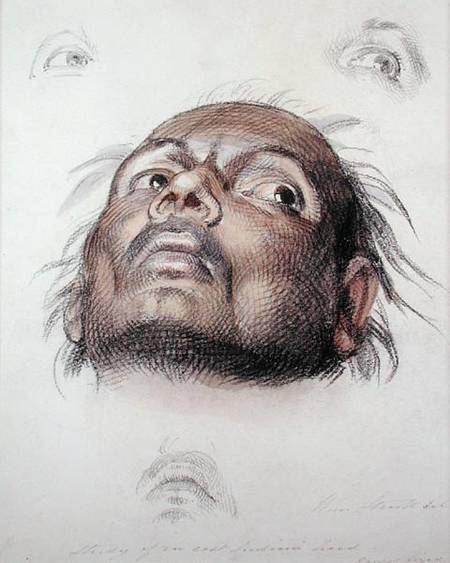 Study of an East Indian's Head de William Strutt
