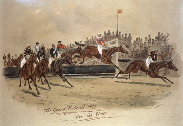 The Grand National, Over the Water de William Verner Longe