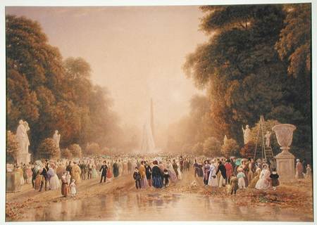 The Tuileries de William Wyld