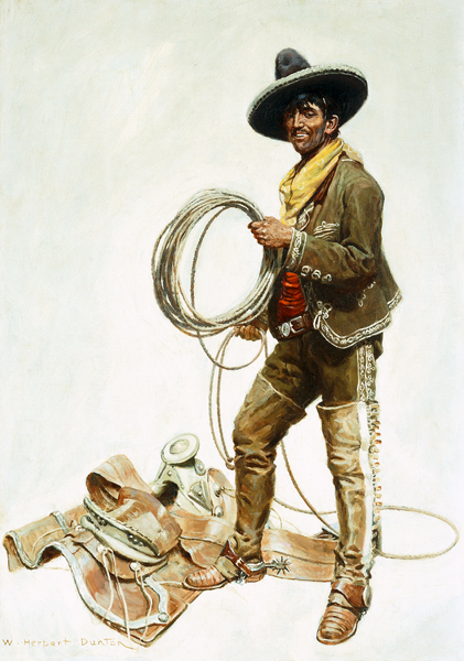 Mexikanischer Cowboy. de William Herbert Dunton