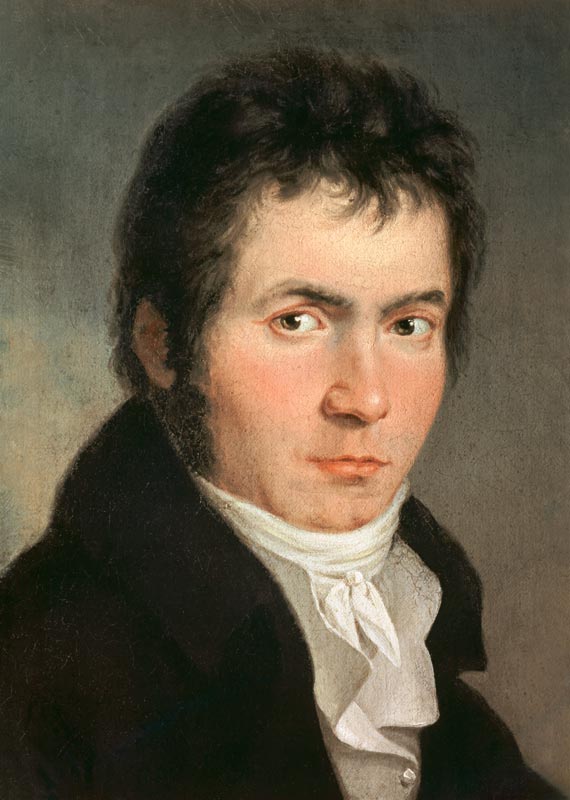Ludwig van Beethoven (1770-1827) de Willibrord Joseph Mahler