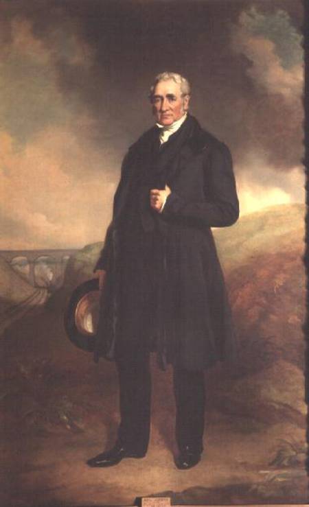George Stephenson (1781-1848), Inventor of the Locomotive de Willy Lucas