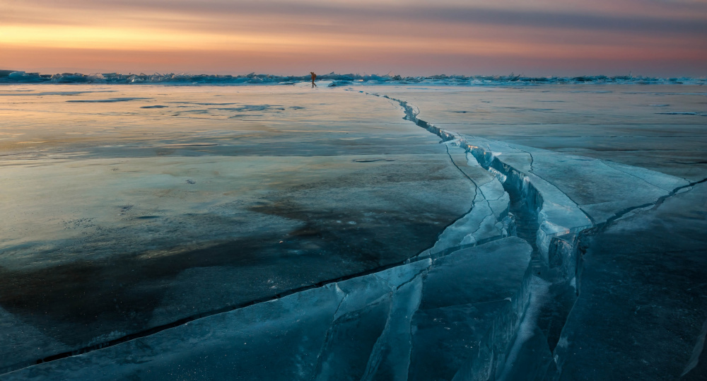 The crack in the ice de Wim Denijs