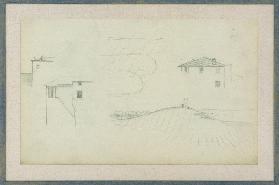 Architectural studies, possibly the British School at Rome