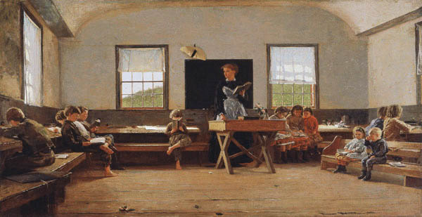 The Country School de Winslow Homer