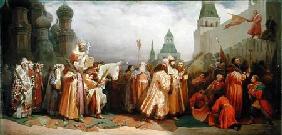 Palm Sunday Procession under the Reign of Tsar Alexis Romanov (1629-76)