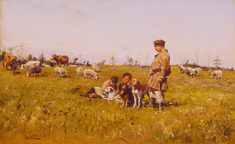 Shepherds de Wladimir Jegorowitsch Makowski