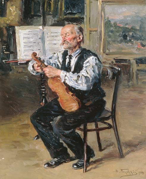 A Violin Maker de Wladimir Jegorowitsch Makowski