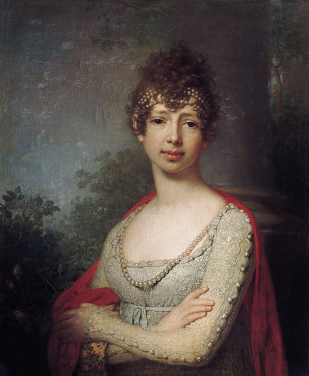 Grand Duchess Maria Pavlovna of Russia (1786–1859), Grand Duchess of Saxe-Weimar-Eisenach de Wladimir Lukitsch Borowikowski
