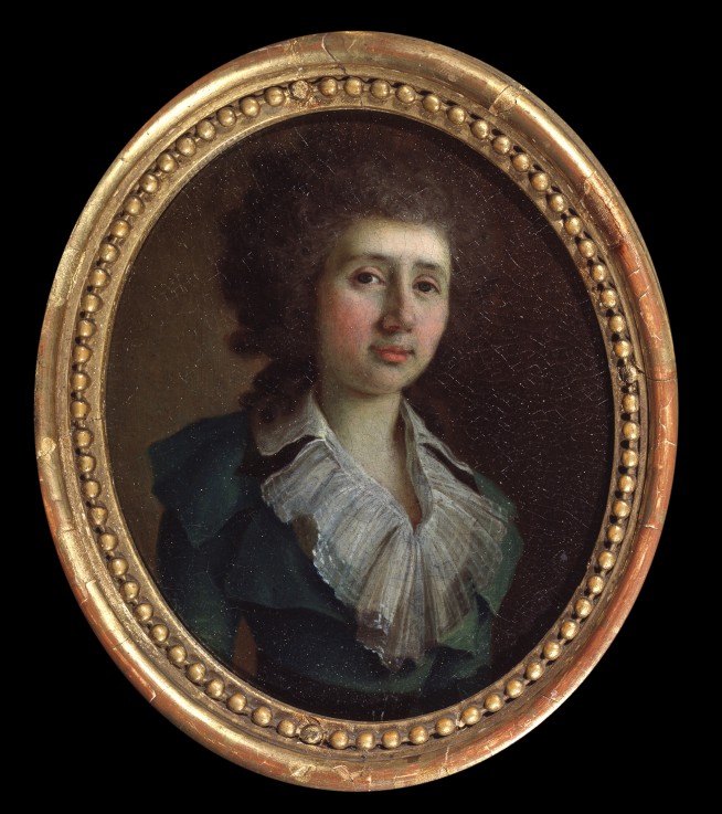 Portrait of the author Vasily V. Kapnist (1757/8-1823) de Wladimir Lukitsch Borowikowski