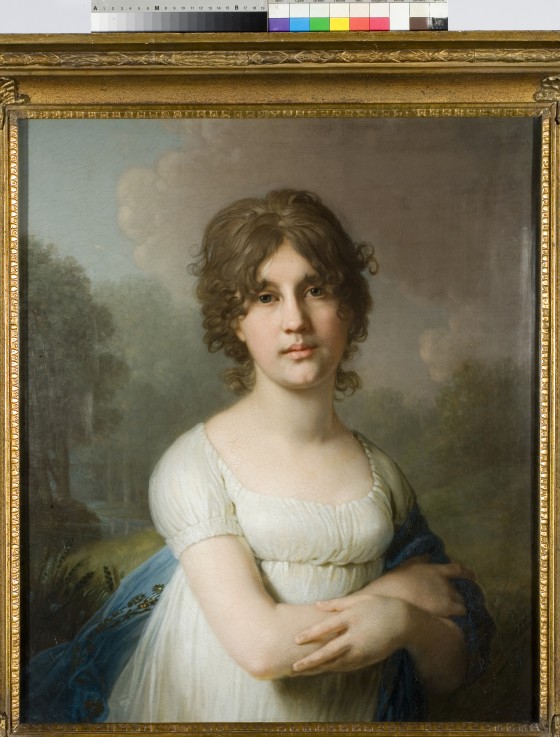 Portrait of Countess Yekaterina Gavriilovna Gagarina (1783-1861) de Wladimir Lukitsch Borowikowski