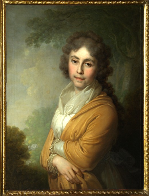 Portrait of Countess Natalia Ivanovna Kurakina de Wladimir Lukitsch Borowikowski