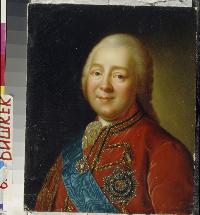 Portrait of General Count Nikita Ivanovich Panin (1718-1783) de Wladimir Lukitsch Borowikowski