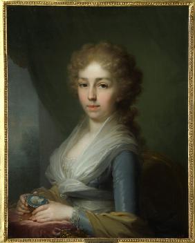 Portrait of Grand Duchess Elizabeth Alexeievna (1779-1826)