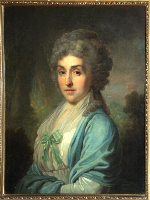 Portrait of Yekaterina Alexandrovna Novosiltseva de Wladimir Lukitsch Borowikowski