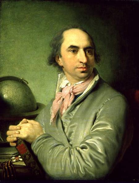 Portrait of Alexander Semenovitsch Chvostov (1753-1820) de Wladimir Lukitsch Borowikowski