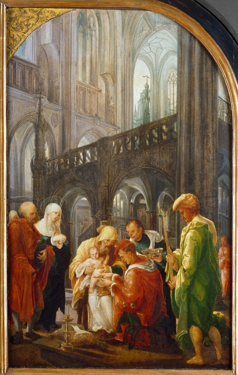 The circumcision of Christ de Wolf Huber