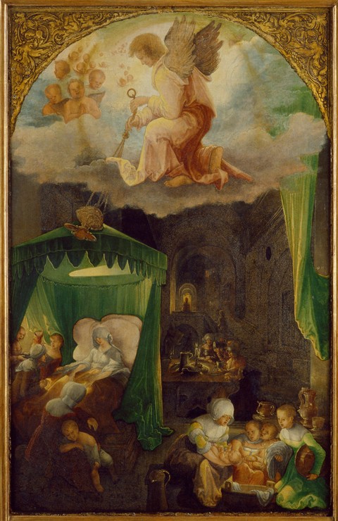 The Nativity of the Virgin de Wolf Huber