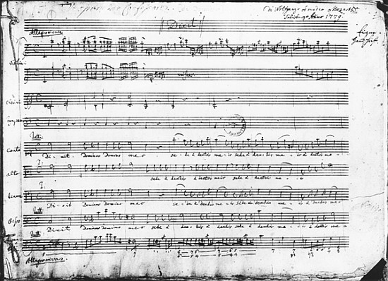 Sunday Vespers de Wolfgang Amadeus Mozart