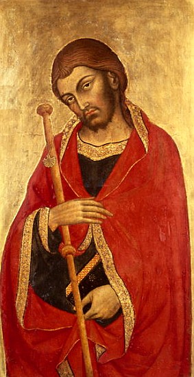 St. James the Great (tempera & gold leaf on panel) de (workshop of) Taddeo di Bartolo