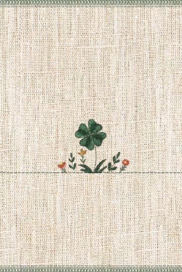 Lucky Clover Embroidery