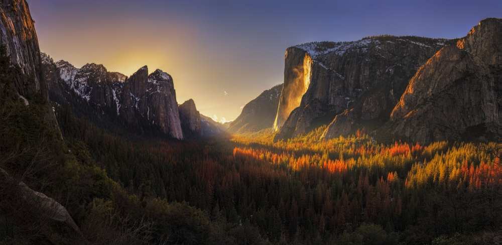 Yosemite Firefall de Yan Zhang