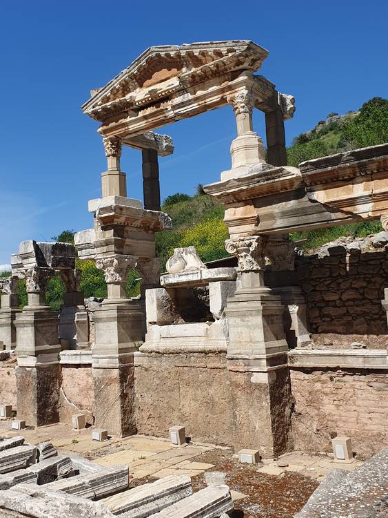 Ephesus, Türkei de zamart