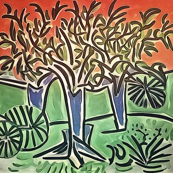 Herbstlandschaft-Matisse inspired de zamart