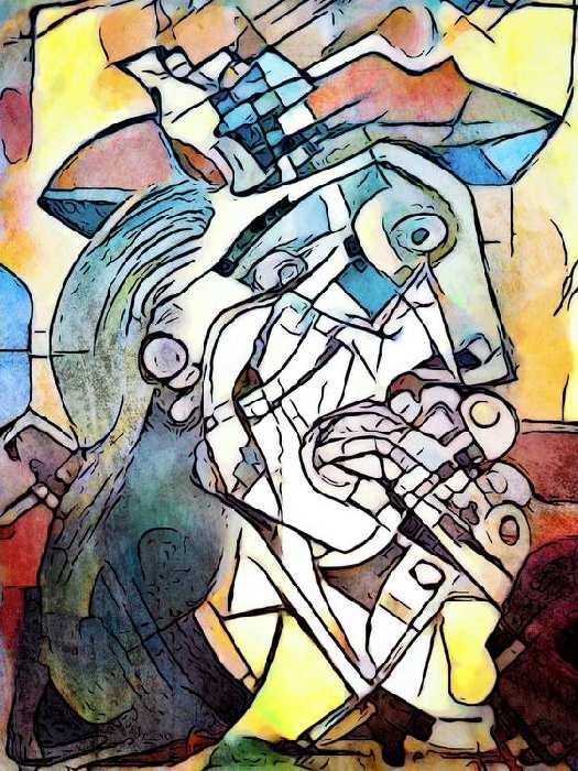 Hommage an Picasso (7) de zamart