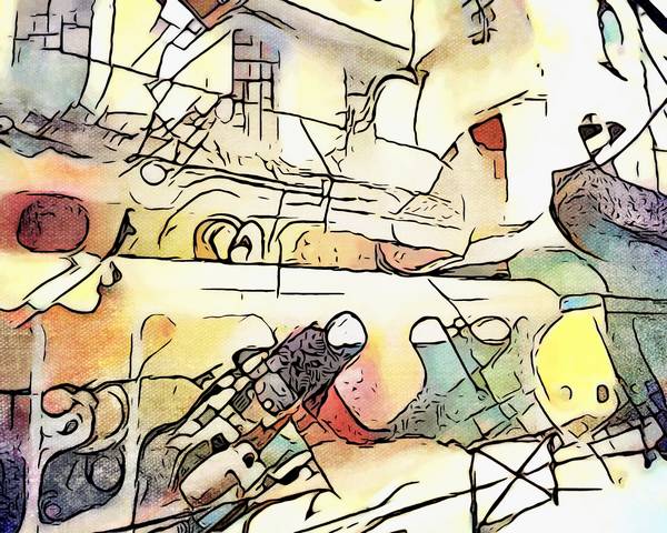 Kandinsky trifft Arles, Motiv 3 de zamart