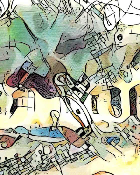 Kandinsky trifft Arles, Motiv 5 de zamart