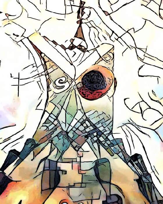 Kandinsky trifft Barcelona, Motiv 10 de zamart