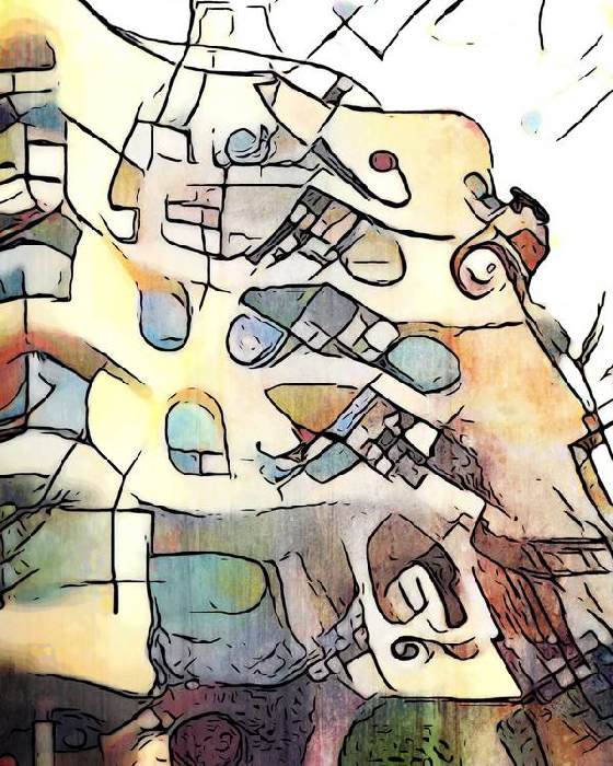 Kandinsky trifft Barcelona, Motiv 8 de zamart