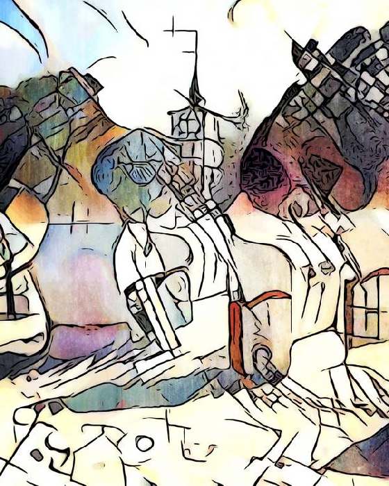 Kandinsky trifft Binz, Motiv 2 de zamart