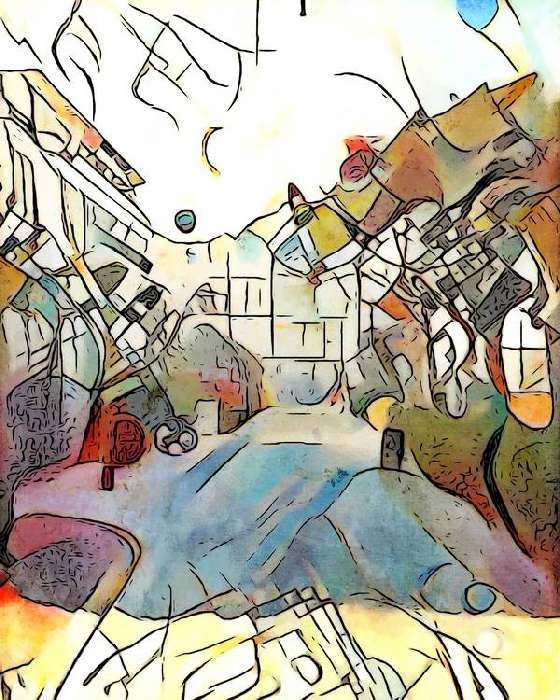 Kandinsky trifft Binz, Motiv 6 de zamart
