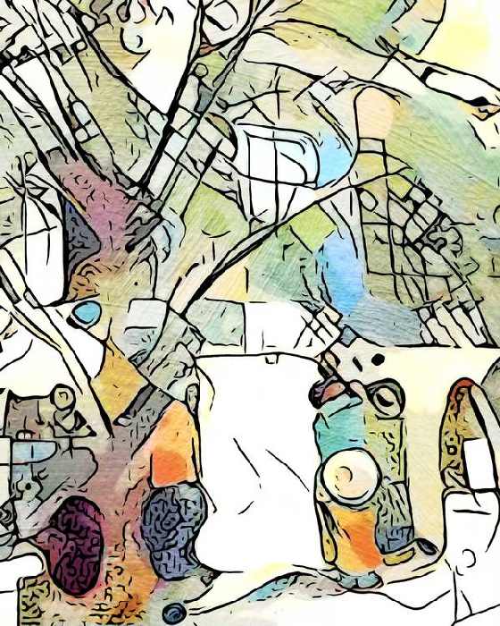 Kandinsky trifft Hundertwasser, Wien, Motiv 1 de zamart