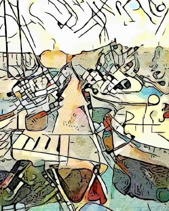 Kandinsky trifft Marseille, Motiv 10 de zamart