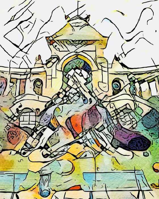 Kandinsky trifft Marseille, Motiv 4 de zamart