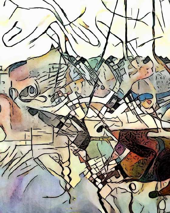Kandinsky trifft Marseille, Motiv 7 de zamart