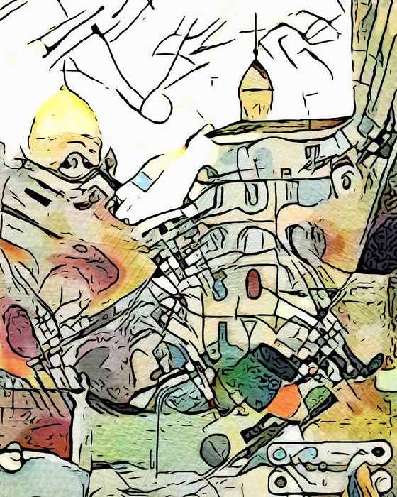 Kandinsky trifft Marseille, Motiv 9 de zamart