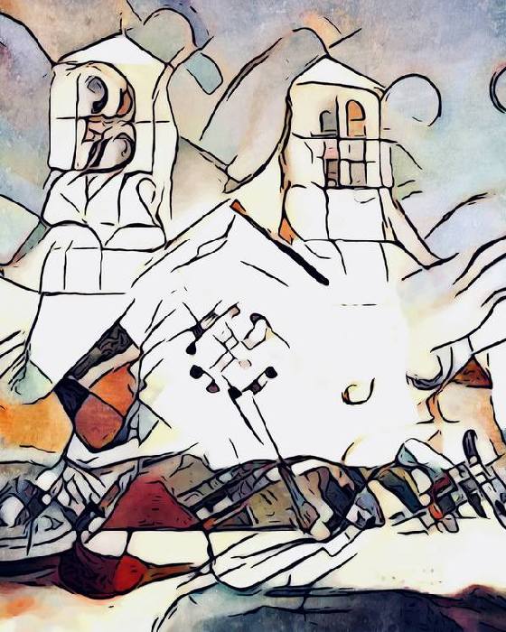 Kandinsky trifft Münster, Motiv 5 de zamart