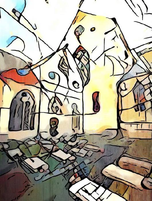 Kandinsky trifft Münster, Motiv 7 de zamart