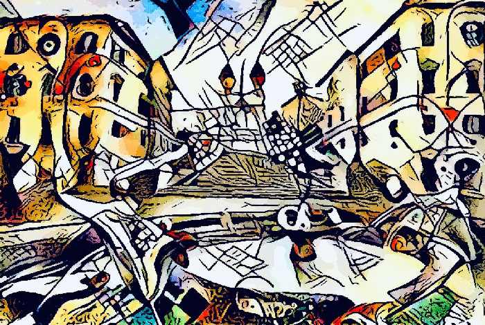 Kandinsky meets Rome 2
